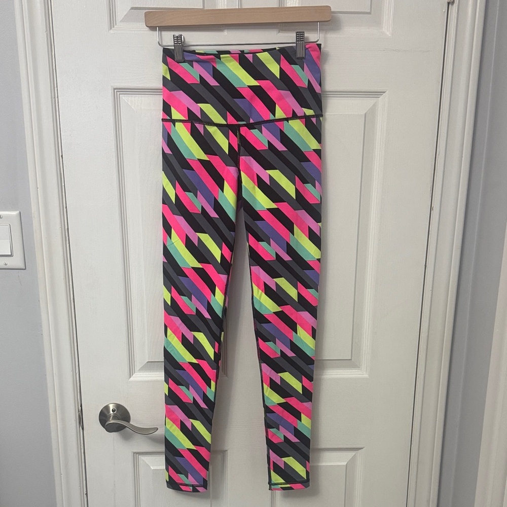 19. Victoria's Secret Neon Geometric Track Pants